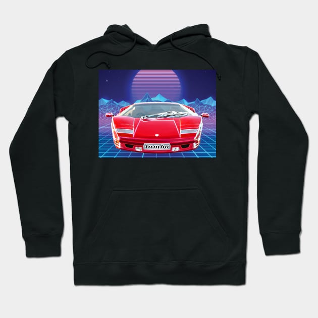 Night Shine Lambo Hoodie by Mobykat